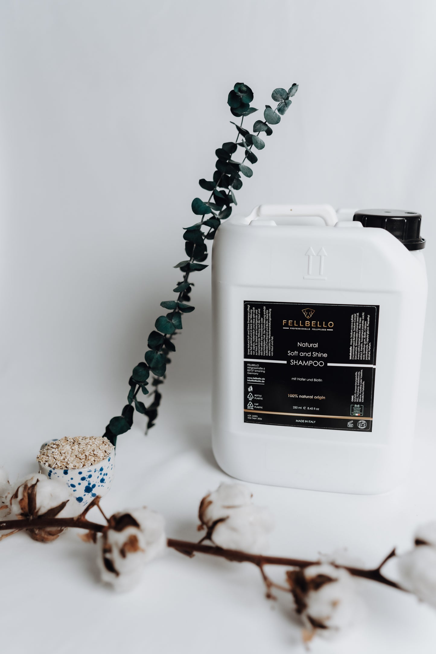 Natural Soft and Shine Shampoo 5 Liter Kanister - Premium Hundeshampoo optimal für Hundesalons
