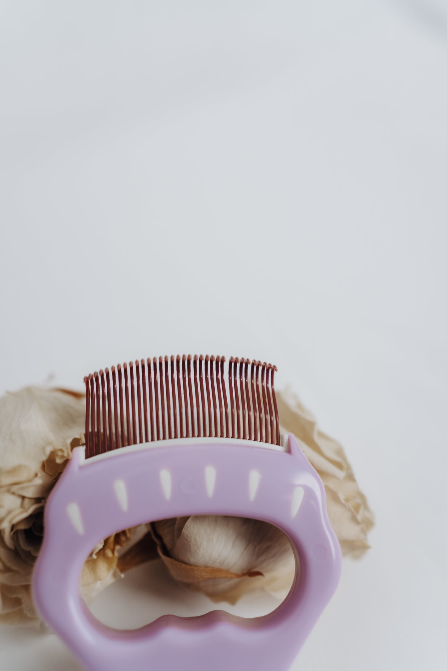 FELLBELLO Augenkamm in Muschelform