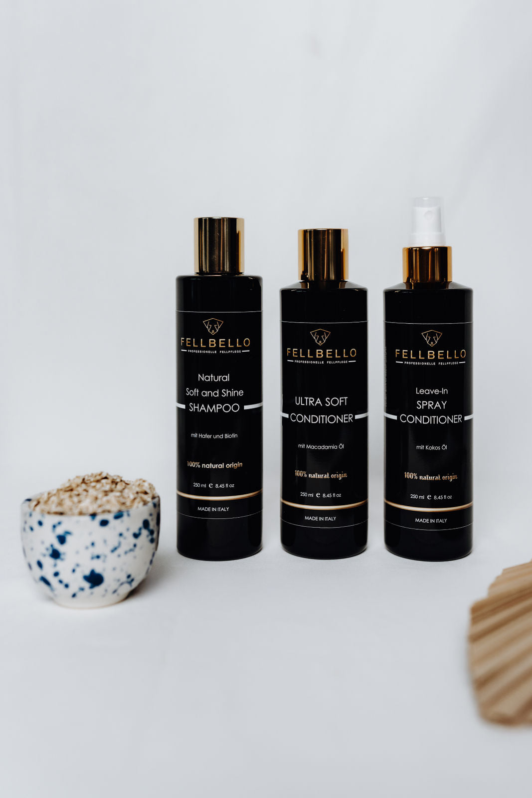 Pflegeset mit Leave-In Conditioner Soft and Shine